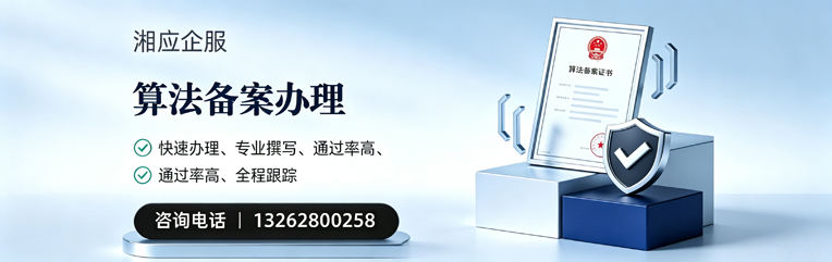 铜陵算法备案申报服务