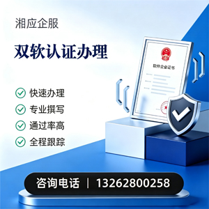铜陵双软认证申报服务