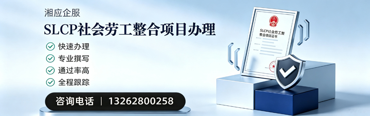 铜陵SLCP社会劳工整合项目申报服务