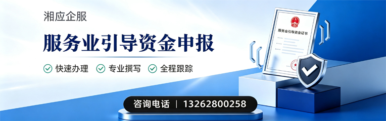 铜陵服务业引导资金申报服务