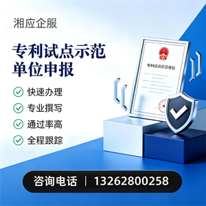 铜陵专利试点示范单位申报服务