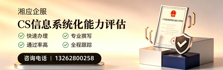 铜陵CS信息系统化能力评估申报服务